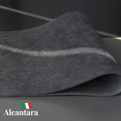 New Arrival Universal Anti-Slip Leather Mouse Pad Stylish Printed Desk Cushion for Alcantara Material Customized Size and Logo