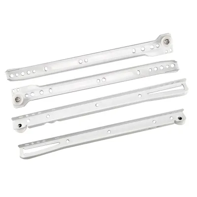Wardrobe Drawer Track, Roller Slide, Bottom Slide, Household Two Section Guide, Keyboard Bracket Slide
