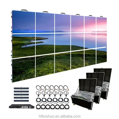 BOSHUO Led Screen P3.91 Dancefloor P3.91 Outdoor Rental Led Display and P3.91 Concave Type LED for Stunning Visuals and Events