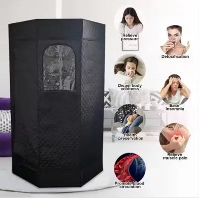 Durable Portable Steam Sauna Box and 3L Steamer for Weight Loss and Health
