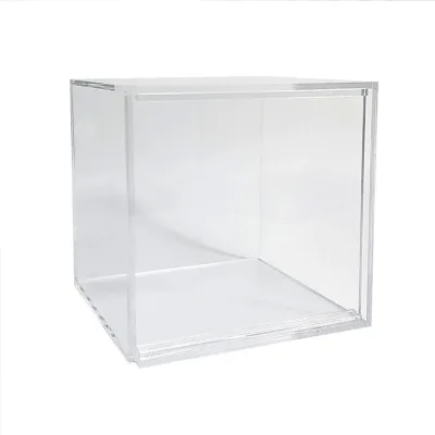 GREENSIDE Yak Li Sliding Storage Box, Desktop Organization, Cover, Figurine Model Display , Dust , High-transparency Acrylic