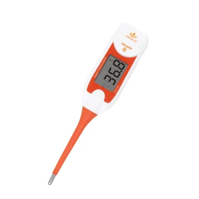 Easy Operation Digital Waterproof Basal Body Thermometers Flexible Tip Oral Armpit Thermometer