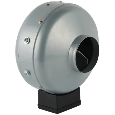OEM/ ODM Factory Made Design Own Brand Mass 125mm Ventilation Fan Metal Centrifugal Duct Fan