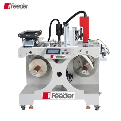 Low Noise Sticker Printing Machine Inkjet Printer Thermal Paper Rewinding Machine