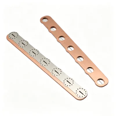 Custom Nickel Plated Clad Copper Strip for Electrical Connection Components
