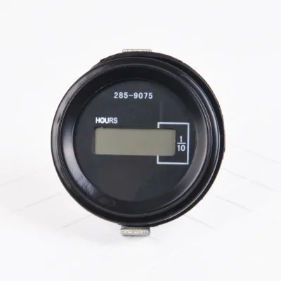 DC 12-36V Round Mechanical Hourmeter Hour Meter Counter Timer Car Generator Diesel  Petrol Engine Excavator Tractor Motor