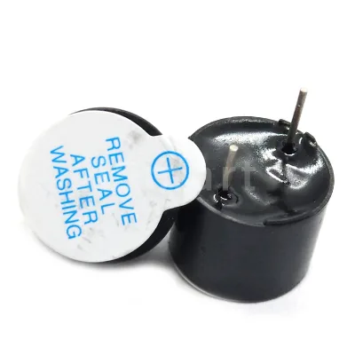Active Buzzer 5V Magnetic Long Continous Beep Tone Alarm Ringer 12*9.5mm Mini Active Piezo Buzzers, for