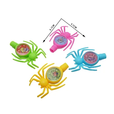 Mini Cartoon Spider Plastic Whistle