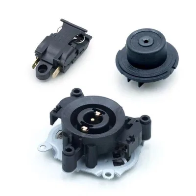 Easy to Install Electric Kettle Thermostat Parts for Home & Hotel Use Plastic+Metal Material