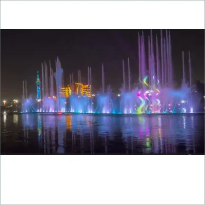 Factory Low Price Free Design Outdoor Plaza/Garden/Shopping Center Floating Water Music Dancing Fountain