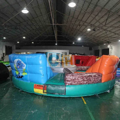 Inflatable Hippopotamus Rally Indoor Playground Multiplayer Interactive Party Game