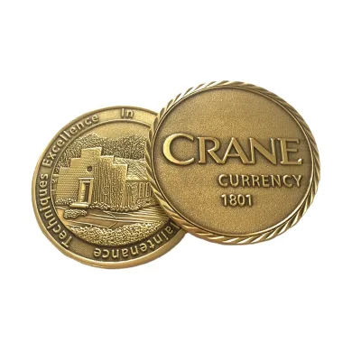Wholesale Custom Metal Bronze Die Stamping Custom Commemorative Coin