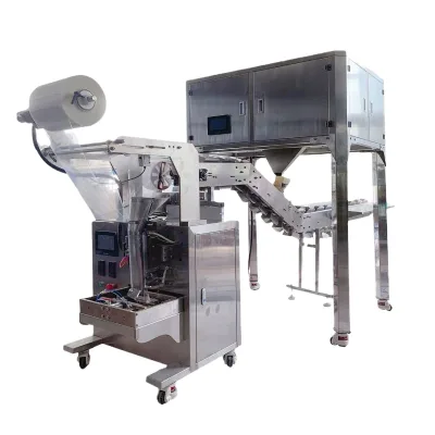 Red Dates Longan Rose Mixed Materials Automatic Weighing Tea Small Pouch Packing Machine