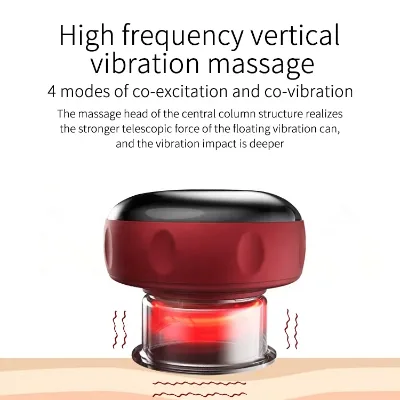 New Electric Gua Sha Massage Tool Cellulite Massager 4 in 1 Vacuum Therapy Machine Smart Dynamic Cupping Therapy Set
