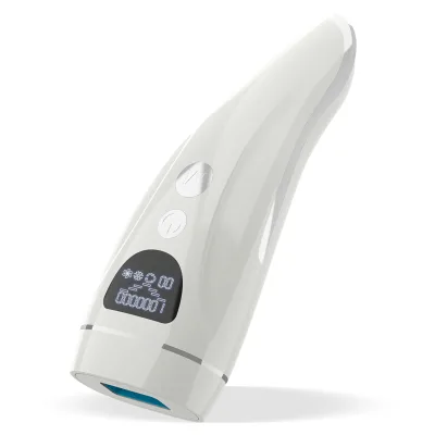 LCD Displaying Auto Manual Hair Removal Laser Epilator with Spring Type New Design Painless Depilation Instrument Freezing Point