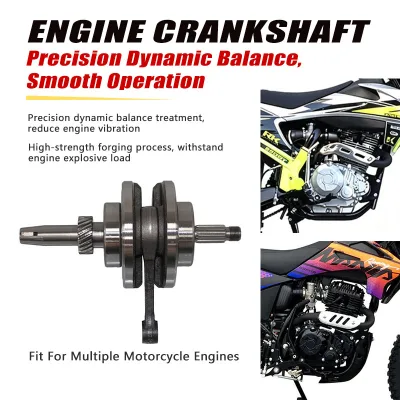 New High Performance Steel/Aluminum/Stainless Steel Crankshaft Connecting Rod Assembly for Motorcycle Engine 6 Months Warranty