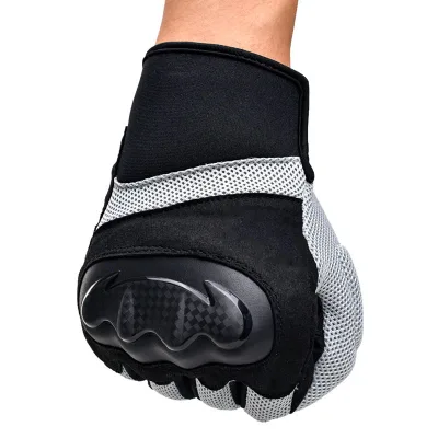 Outdoor Sports Long-Finger Motorcycle Gloves Non-Slip Shock Absorption Wear-Resistant Touch Accessory Motorcycle Accessories