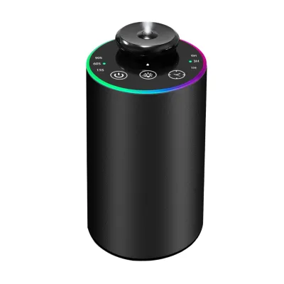 Rechargeable USB Ultrasonic Aroma Machine Portable Household Waterless Air Freshener with Light Essential Oil Scent Diffuser