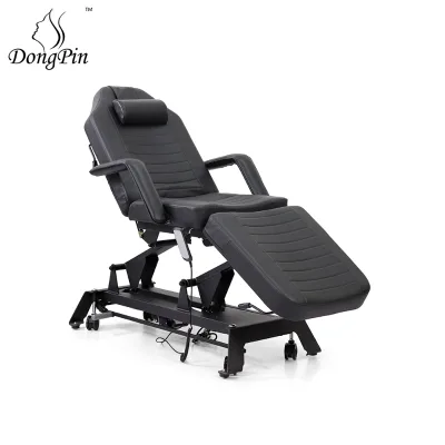 Seat Tilt Electric Tattoo Client Chair Tattoo Chair Wholesale with Adjustable Backrest and Footrest