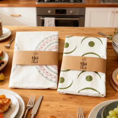 50*70cm 100g 100% Cotton Fabric Napkins Household Kitchen Towel Placemats Dining Cloth Mats, Baking Cloth