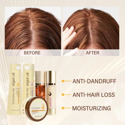Hair Repair Shampoo Regains Suppleness and Shine Customizable for Damaged Hair Treatment