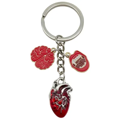 Metal Halloween Keychain Metal Pumpkin, Ghost, Cat & Cartoon Anime Pendants for Bags Metal Jewelry Pendant Bag Accessory
