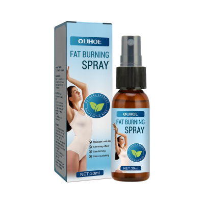 Private Label Oem OUHOE Body Shaping Spray Firming Skin Belly Fat Arm Bye Meat Lazy Body Shaping Spray