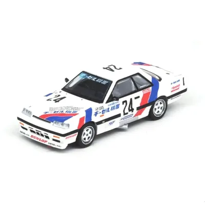 Inno64 IN64-R31-24JTC88 1/64 Nissan Skyline GTS-R HR31 #24 DIESEL KIKI JTC 1988 Diecast Scale Model Car