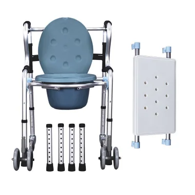 Folding Commode Shower Toilet Chair