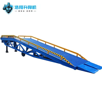 First Class Quality Yard Ramp/dock Leveler/10 Tons Hydraulic Dock Ramp with Customized