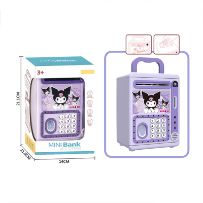 Kids Pretend Play Game Storage Saving Box Toys W/ Light