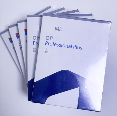 MS Office 2021 Professional Plus Retail License Key with Online Activation for Home/Office Use