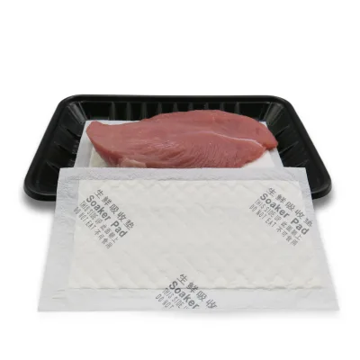Wholesale Demi DMPAD Customizable Size Universal Food Fruit Tray Soak Pad SAP Material Meat Oil Blood Absorbent Pads Packaging