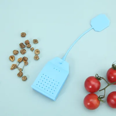Mini Bag Shape Silicone Tea Bag Water Tea Infusers Strainer Loose Herbal Leaf Tea Filter