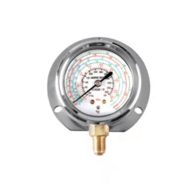Pressure Gauge Stainless Steel 63mm 1/4 SAE Manometer Model 122