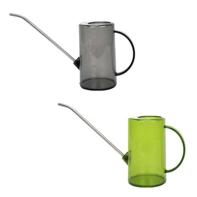 2Pcs 1L Watering Kettle Practical Watering Can Watering Pot With Long Spout