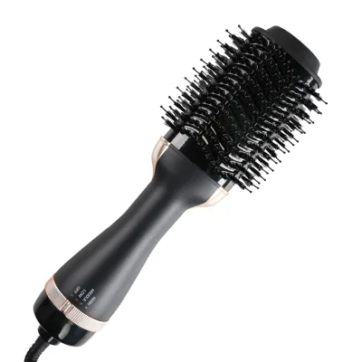 Spazzola Capelli Rotante Electric Oval Comb Hair Dryer and Volumizer Salon Hair Straightener One Step 3 in 1 Blow Dryer Brush