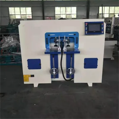 Automatic Round Square Tenon Machine Woodworking CNC Round End Tenoner Furniture Solid Adjustable Angle High Precision 6kW Motor