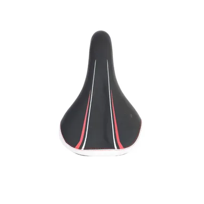 Waterproof Bicycles Saddle Hot Sale Pvc Leather Bicycle Saddle Soft Cycling Saddle With Black Clamp Cushion for Mountain Road