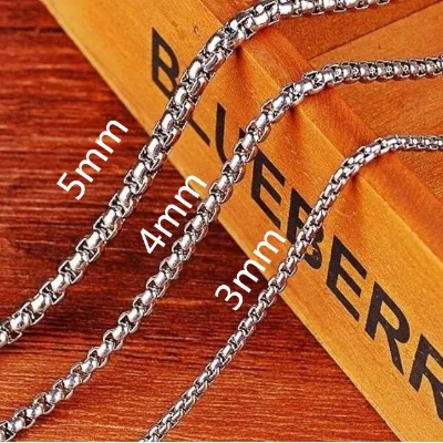 Wholesale Men Accessories Dragon Bone Chain Necklace Stainless Steel Chain Jewelry Cadena De Acero Inoxidable Venta Al Por Mayor