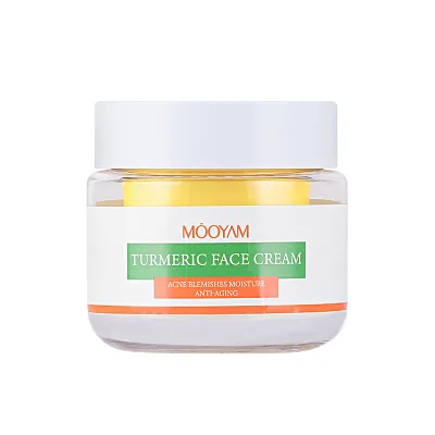 Turmeric Face Cream One of 7cs Turmeric Skin Care Set Acne Blemishes Moisture Anti- Aging 50g Turmeric Facial Cream