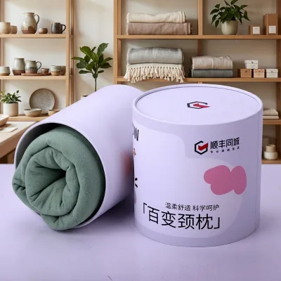 High Quality Paper Tube Custom Round Black Biodegradable Cylinder Cardboard Paper Tube Packaging Boxes