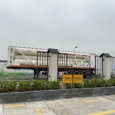 Compressed Hydrogen  Helium High-pressure Hydrogen  Helium Storage Container Pry / Hydrogen Storage tank Truck