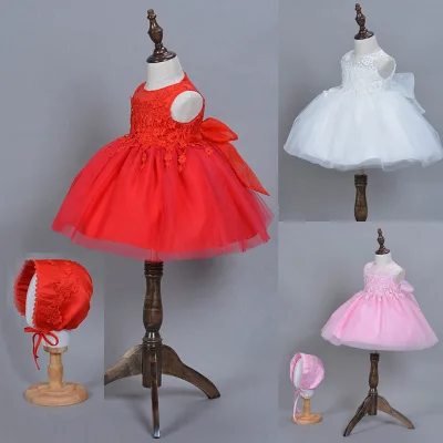 Latest Cocktail Dress Designs Baby Girl Princess Heavy Party Dress From China