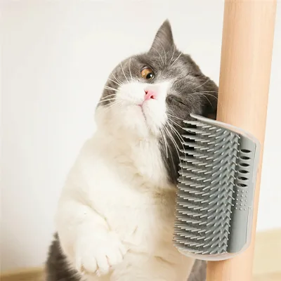 Stainless Steel Cat Pet Comb, Pet Grooming Brush, Pet Self Cleaning Hair Comb