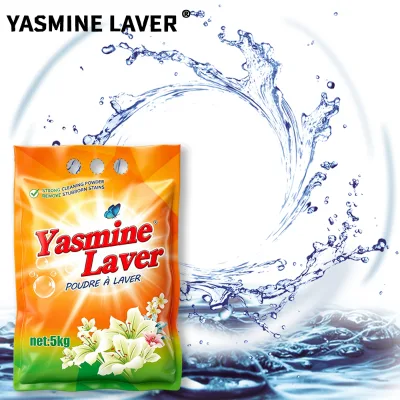 5kg Free Sample Lemon Scented Disposable Detergent Powder