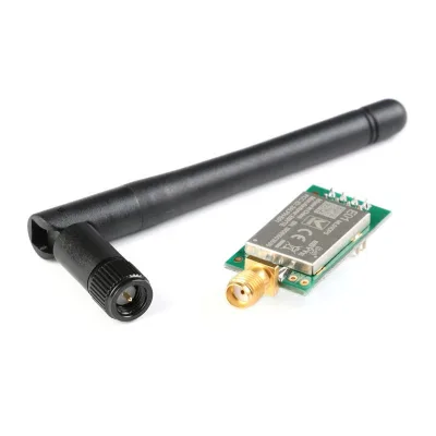 JEO nRF24L01P 20dBm 2000m Long Range 2.4G Wifi Wireless Transceiver Module ML01DP5 Antenna With Shield nRF24L01P+PA+LNA