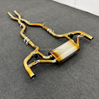Suitable for M GTS GTC GT  GTR  4.0T High-performance Titanium cat Back Exhaust