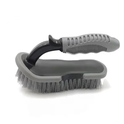 Superior Quality Car Wheel Cleaner Brush Carpet Brush Wheel Rims Tire Washing for Auto Detailing