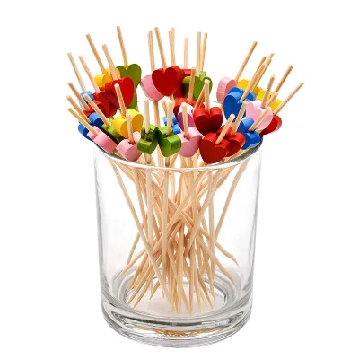 Fancy Cocktail Picks for Appetizers Drinks Fruits Party Food Made by Bamboo